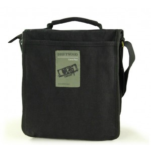 black IPAD messenger bag women