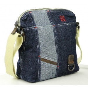 canvas leather satchel