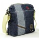 canvas leather satchel