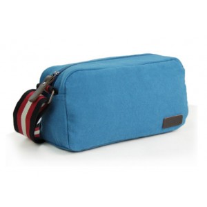 blue small canvas messenger bags men