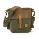 army green IPAD mens canvas satchels