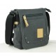 navy Men canvas satchel bag