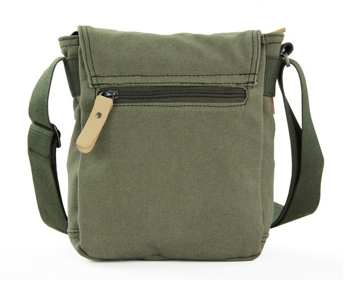 Men canvas satchel bags, mens small canvas shoulder bag - YEPBAG