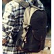 mens Canvas army knapsack