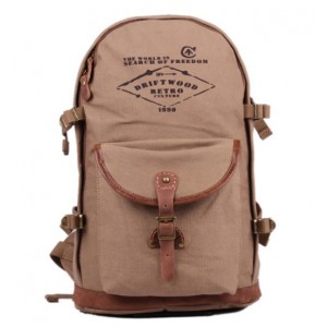 Canvas army knapsack