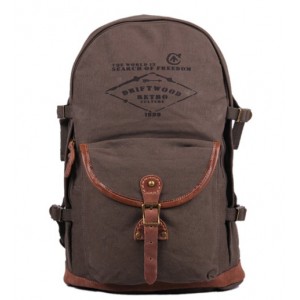 coffee Canvas army knapsack