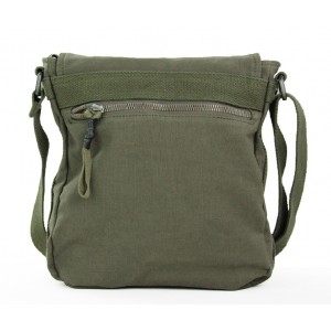 army green canvas shoulder bag