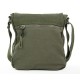 army green canvas shoulder bag