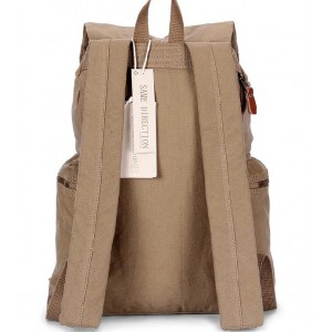 Canvas rucksack backpack, cotton canvas bag - YEPBAG