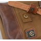 khaki canvas satchels for men