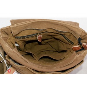 Mens canvas messenger