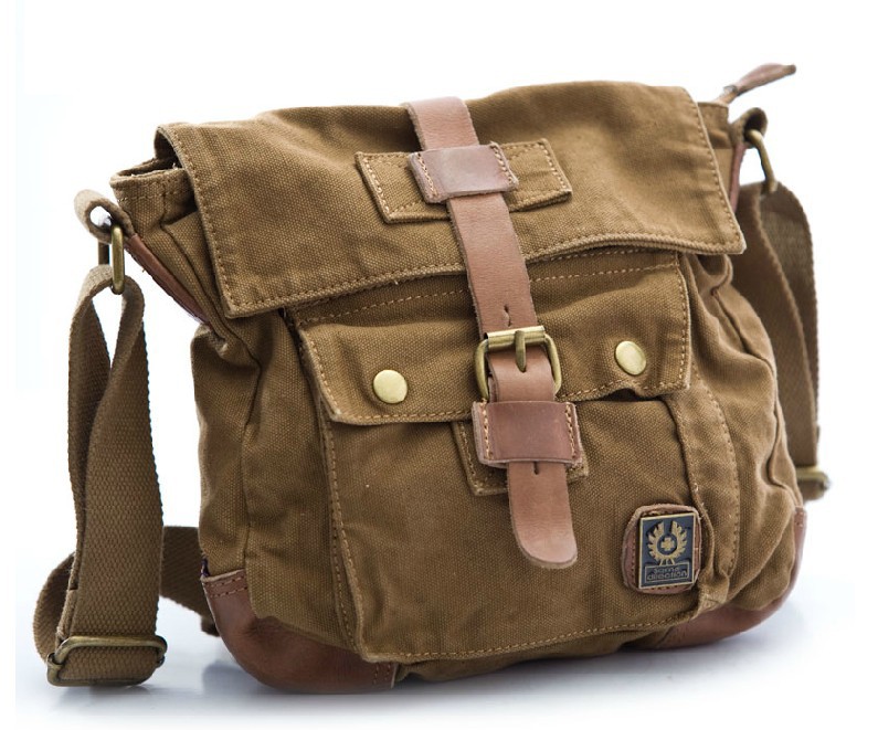 Small canvas messenger bag, mens canvas messenger bags - YEPBAG