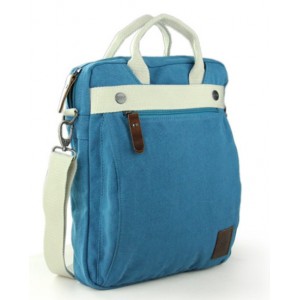 blue messenger bag