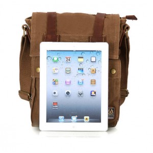 Canvas messenger bag women