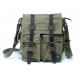 army green Canvas messenger bag men