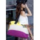purple fashion handbag