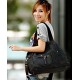 black handbag canvas