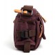 purple shoulder bag for women