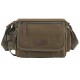 army green Canvas messenger bag for women