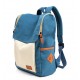 blue Canvas satchel girls' backpack