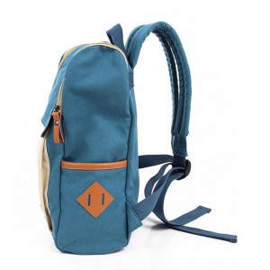 blue backpacks in style