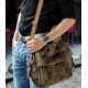 army green Shoulder bags for men