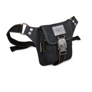 black Retro fanny packs