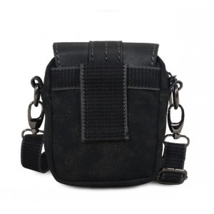 black fanny pack purse