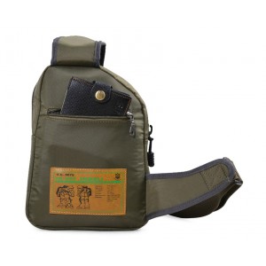 army green one shoulder backpacks