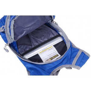 blue satchel backpack