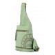 army green sling messenger bag