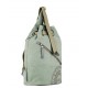 army green book bag