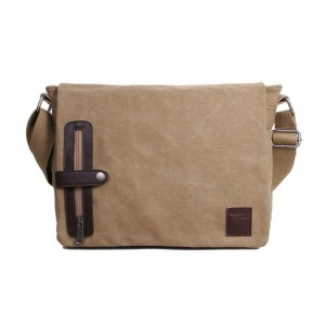 khaki Canvas messenger bags for sale
