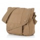 khaki Canvas messenger bag for men