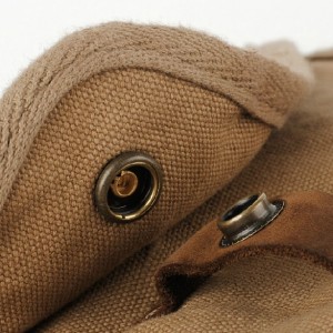 khaki canvas shoulder bags for men