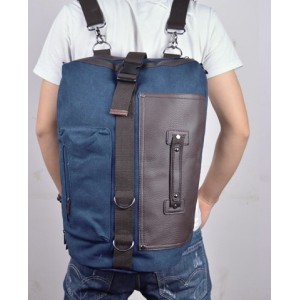 blue backpack single strap