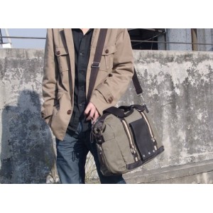 army green Cool messenger bags for school