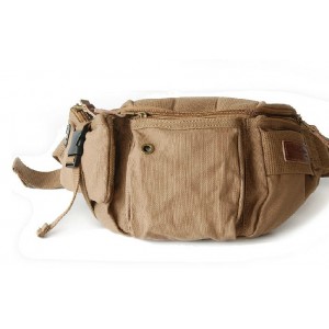 khaki Lumbar fanny pack