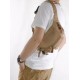 khaki retro fanny pack