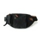 black Lumbar fanny pack