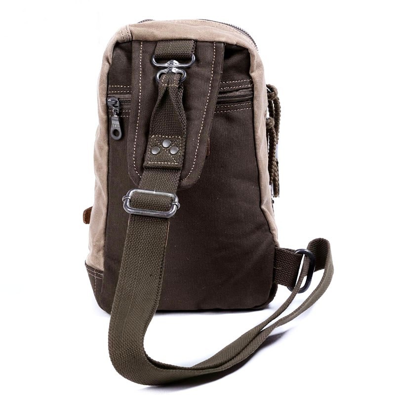 Messenger sling bag, vintage backpack - YEPBAG