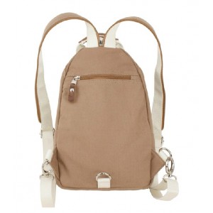 khaki Mini backpack purse