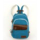 blue Mini backpack purse