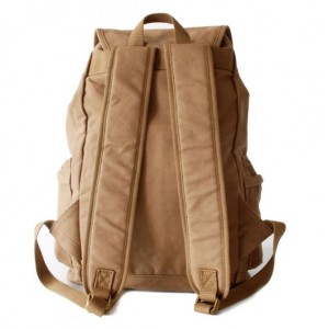 khaki Military backpack
