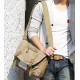 canvas satchel messenger bag