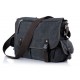 black canvas shoulder bags