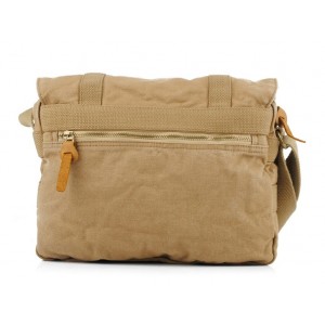 khaki Messenger bag canvas