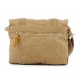 khaki Messenger bag canvas