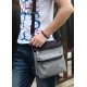 grey Messenger purse