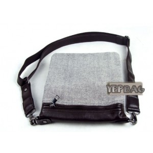 Messenger purse grey